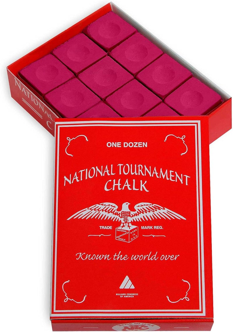 Silver Cup عصا بلياردو بطولة وطنية مع طباشير بلياردو مميزة - دزينة واحدة - Image 1